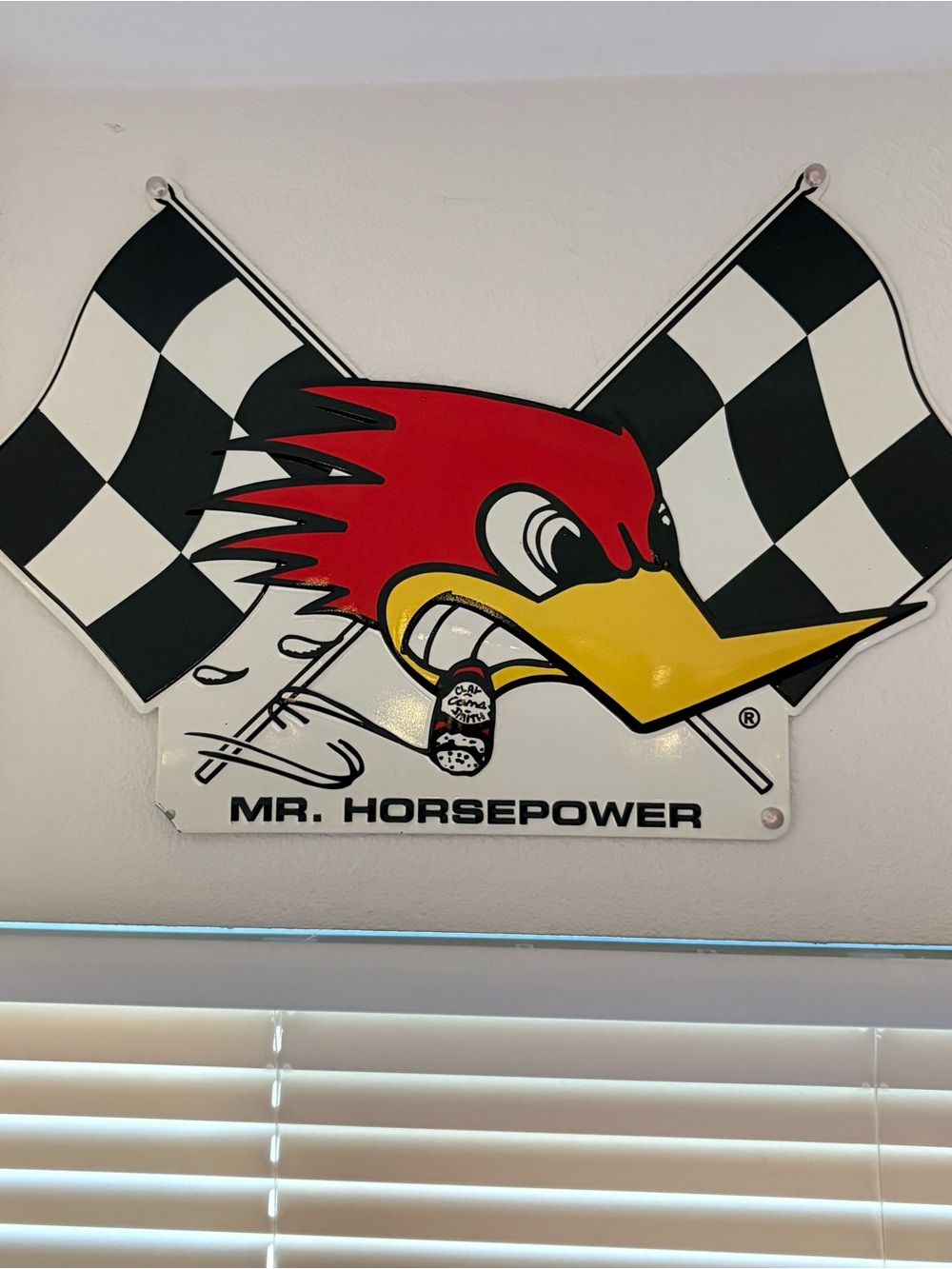 Mr. Horsepower Vinyl Wall Decor